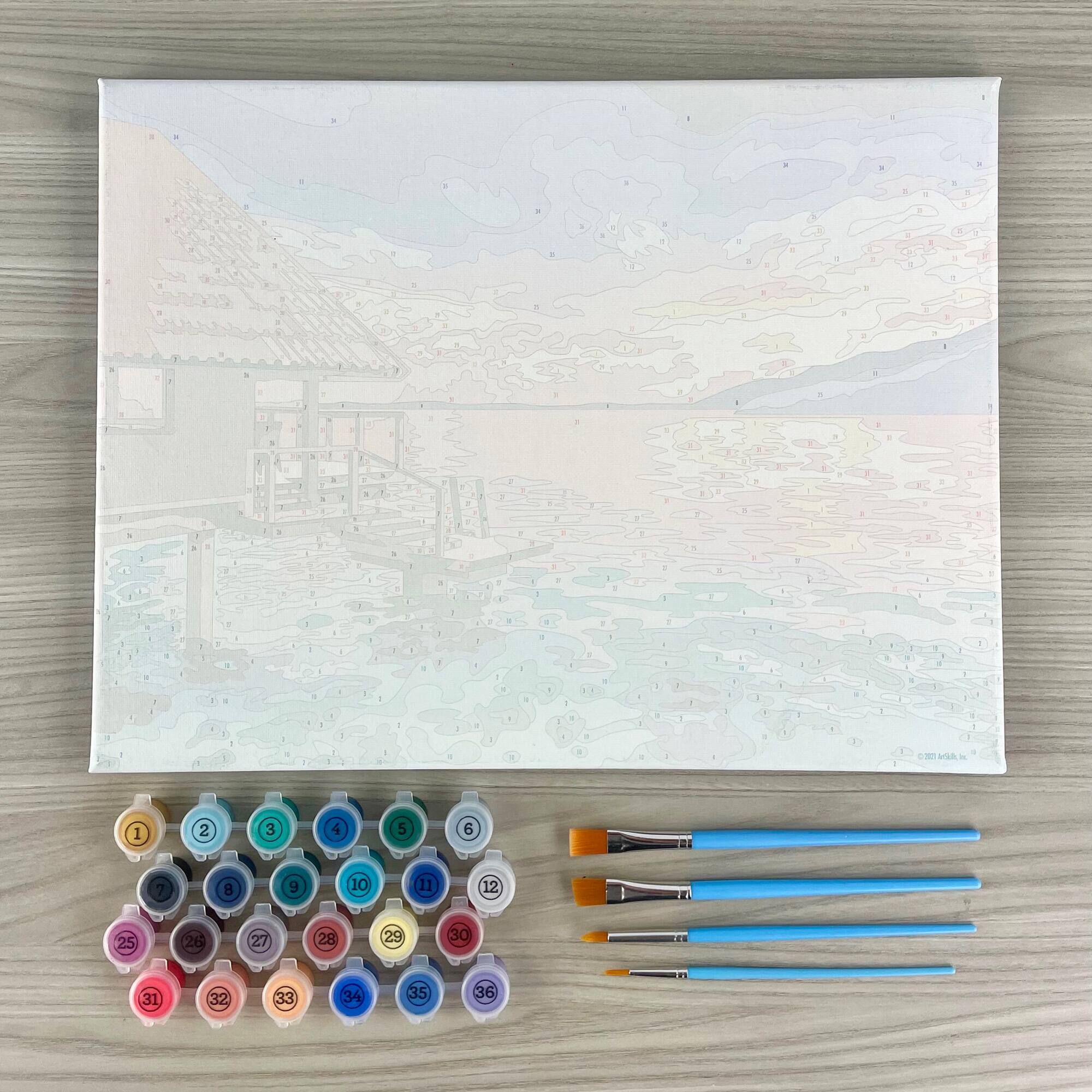 ArtSkills® Premium Cabana Paint-by-Number Kit